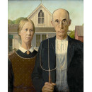 РЕПРОДУКЦИИ НА КАРТИНИ Американска готика (1930)